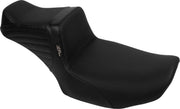 Le Pera Tailwhip Daddy Long Legs Seat for 2023-2026 Harley-Davidson Black 2-Up Seat BikerTec #LV-587DLBW