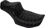 Le Pera Tailwhip Daddy Long Legs Seat Black 2-Up Seat BikerTec #LV-587DLCP
