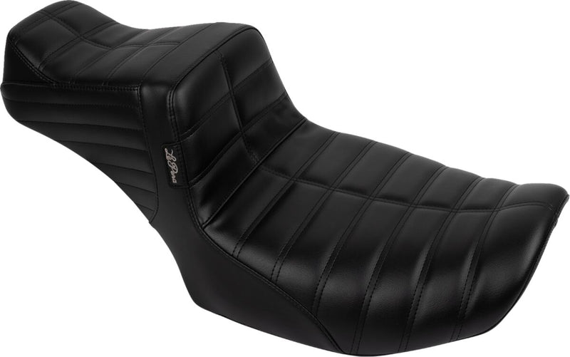 Le Pera Tailwhip Daddy Long Legs Seat Black 2-Up Seat BikerTec #LV-587DLCP