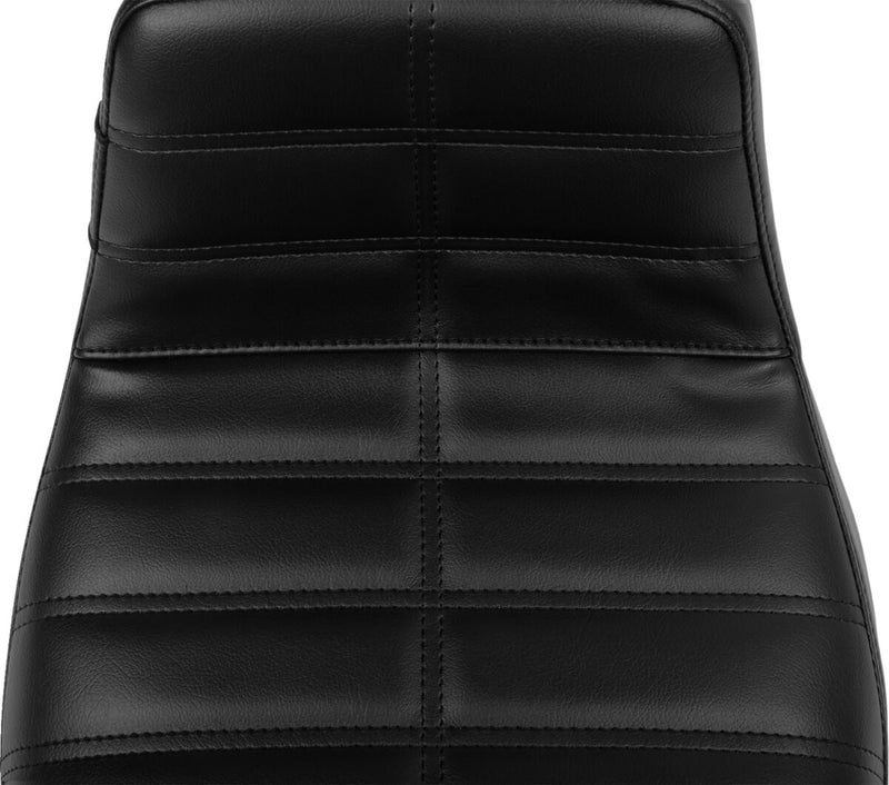 Le Pera Tailwhip Daddy Long Legs Seat Black 2-Up Seat BikerTec #LV-587DLCP