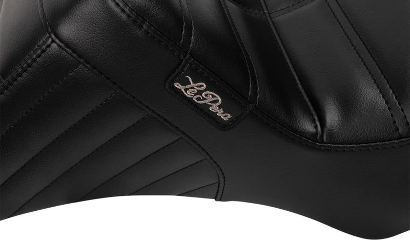 Le Pera Tailwhip Daddy Long Legs Seat Black 2-Up Seat BikerTec #LV-587DLCP