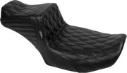 Le Pera Tailwhip Daddy Long Legs Seat for 2023-2026 Harley-Davidson Black 2-Up Seat BikerTec