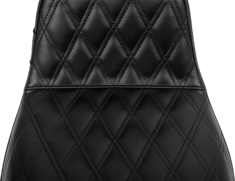 Le Pera Tailwhip Daddy Long Legs Seat for 2023-2026 Harley-Davidson Black 2-Up Seat BikerTec Each