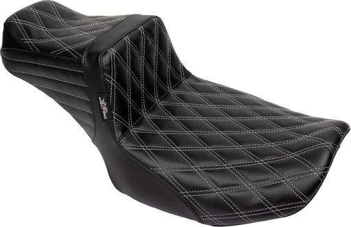 Le Pera Tailwhip Daddy Long Legs Seat Black Grey 2-Up Seat BikerTec