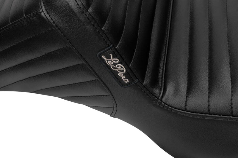 Le Pera Tailwhip Daddy Long Legs Seat for 2023-2026 Harley-Davidson Black 2-Up Seat BikerTec Each