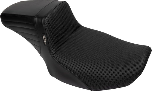 Le Pera Kickflip Daddy Long Legs Seat for 2023-2026 Harley-Davidson Black Solo Vinyl