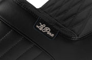 Le Pera Kickflip Seat for 2023-2026 Harley-Davidson Black 2-Up Seat BikerTec Vinyl Each