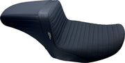 Le Pera Kickflip Seat for 2023-2026 Harley-Davidson Black 2-Up Seat BikerTec Vinyl