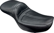 Le Pera Maverick Daddy Long Legs Seat Black One-Piece Vinyl #LV-957DL