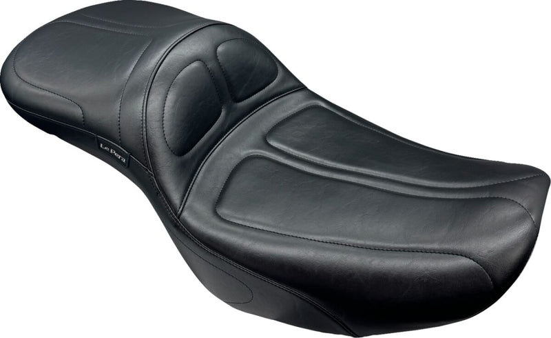 Le Pera Maverick Daddy Long Legs Seat Black One-Piece Vinyl #LV-957DL