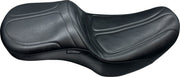 Le Pera Maverick Daddy Long Legs Seat Black One-Piece Vinyl #LV-957DL