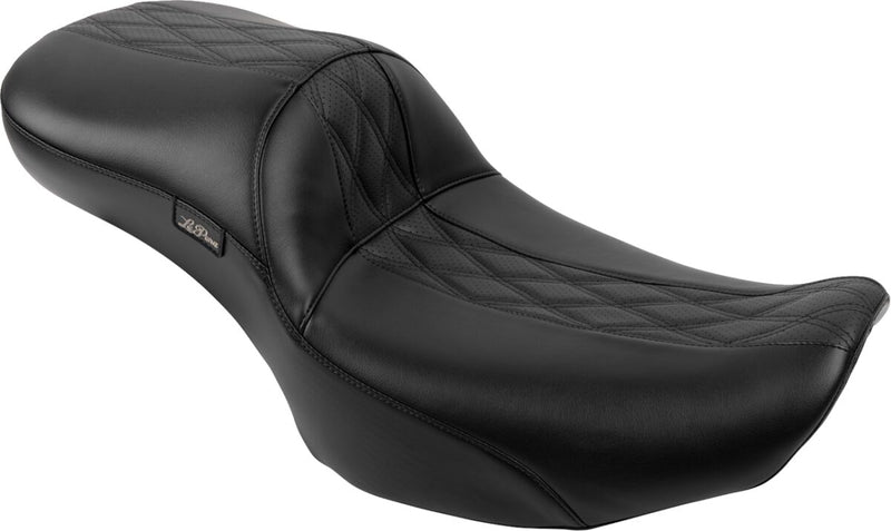 Le Pera Maverick Daddy Long Legs Seat Black One-Piece Vinyl
