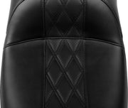 Le Pera Maverick Daddy Long Legs Seat Black One-Piece Vinyl #LV-957DLHR2