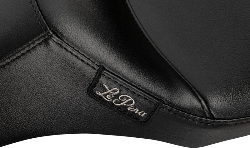Le Pera Outcast Seat for 2023-2026 Harley-Davidson Black 2-Up Seat Vinyl #LV-987