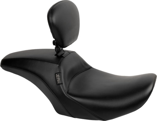 Le Pera Outcast Seat for 2023-2026 Harley-Davidson Black 2-Up Seat Vinyl