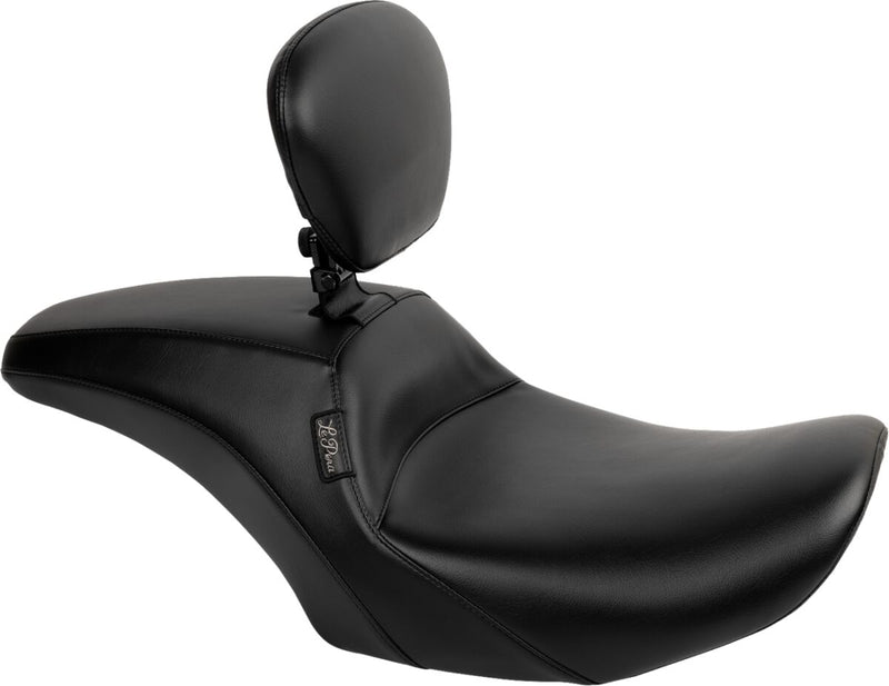 Le Pera Outcast Seat for 2023-2026 Harley-Davidson Black 2-Up Seat Vinyl #LV-987BR