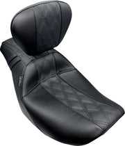 Le Pera Outcast Seat Black 2-Up Seat Vinyl #LV-987BRGT2