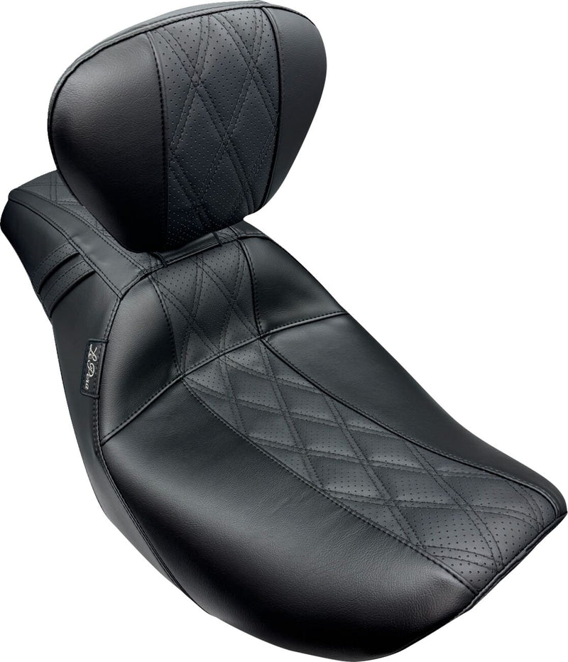 Le Pera Outcast Seat Black 2-Up Seat Vinyl #LV-987BRGT2