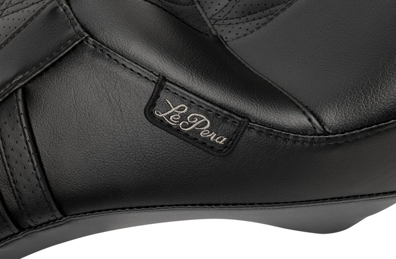 Le Pera Outcast Seat Black 2-Up Seat Vinyl #LV-987GT2