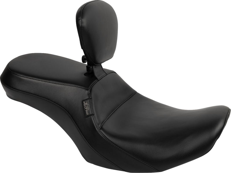 Le Pera Outcast Seat for 2023-2026 Harley-Davidson Black 2-Up Seat Vinyl #LV-997BR