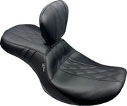 Le Pera Outcast Seat Black 2-Up Seat Vinyl #LV-997BRGT2