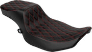 Performance Predator 2-Up Seat with Extended Reach Black| Red #4691D