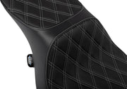 Performance Predator 2-Up Seat Black| Silver #4692C