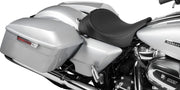 Solo Front Seat with Backrest Option Black Fitment Harley-Davidson #4699A