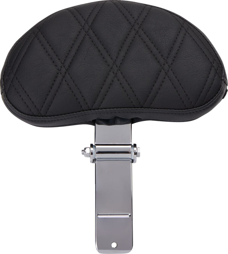 Solo Front Seat with Backrest Option Black Fitment Harley-Davidson #4699A