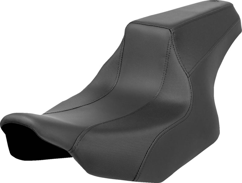 Saddlemen FXR Division Signature Series Seat for 2023-2025 Harley-Davidson Black One-Piece Leather Saddlehyde™