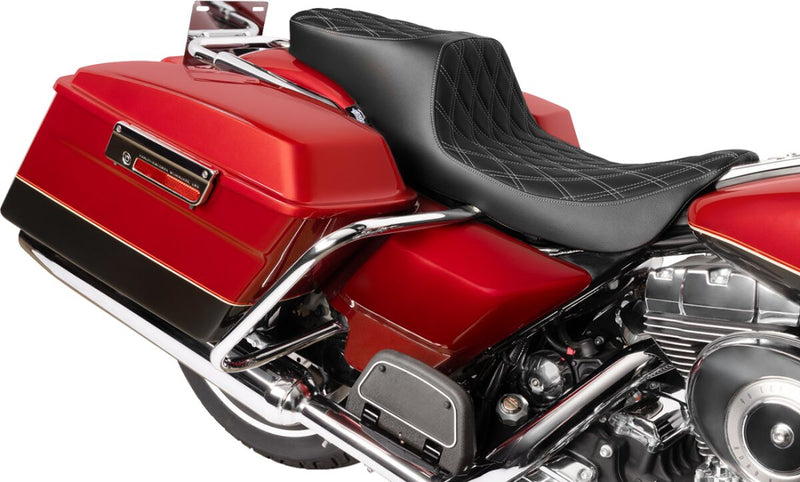 Performance Predator 2-Up Seat Black| Silver #4695C