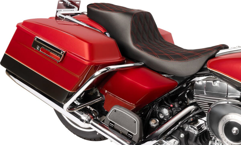 Performance Predator 2-Up Seat Black| Red #4695D