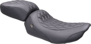 Mustang Wide Tripper™ Solo Seat for 2023-2026 Harley-Davidson Black Polyurethane Vinyl Each