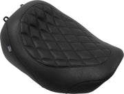 Mustang Wide Tripper™ Solo Seat for 2023-2026 Harley-Davidson Black Polyurethane Vinyl