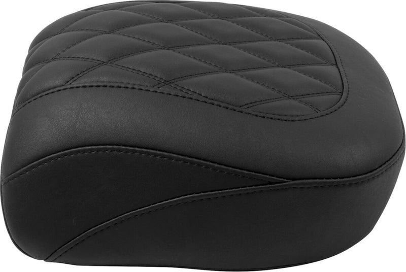 Mustang Wide Tripper™ Passenger Seat for 2023-2026 Harley-Davidson Black Polyurethane Vinyl #88511