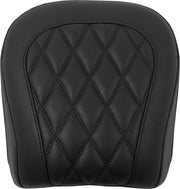 Mustang Wide Tripper™ Passenger Seat for 2023-2026 Harley-Davidson Black Polyurethane Vinyl #88511