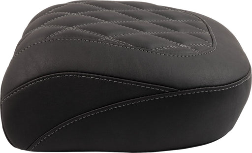 Mustang Wide Tripper™ Passenger Seat for 2023-2026 Harley-Davidson Black Grey Polyurethane Vinyl