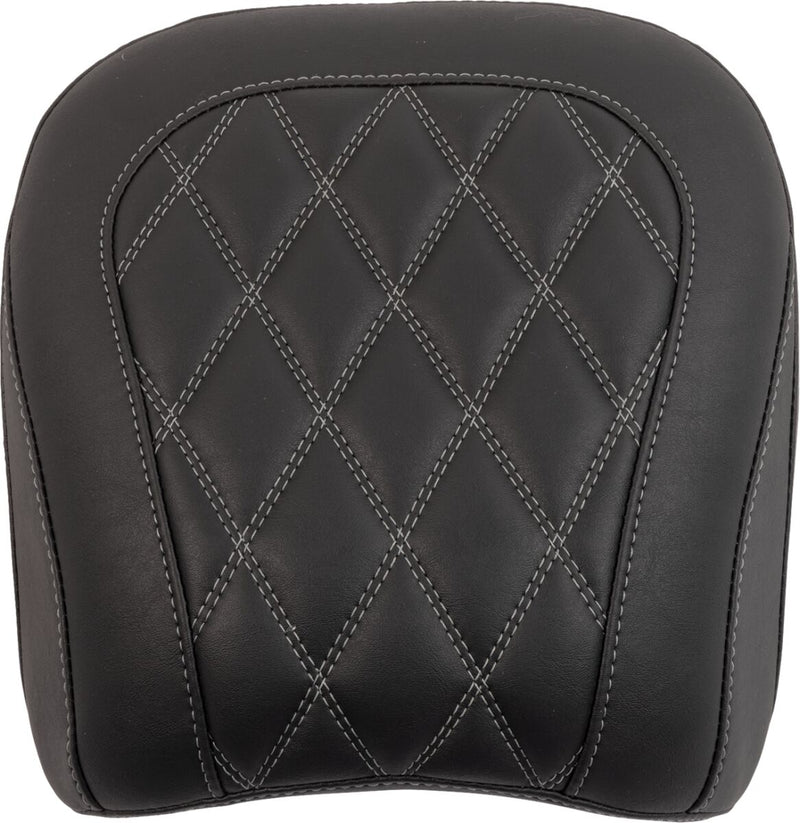 Mustang Wide Tripper™ Passenger Seat for 2023-2026 Harley-Davidson Black Grey Polyurethane Vinyl Each
