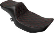 Extended Reach Predator III Seat Black| Red #4705D