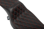 Extended Reach Predator III Seat Black| Red #4705D