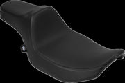 Drag Specialties Seats Extended Reach Predator III Seat for 2023-2025 Harley-Davidson Black 2-Up Seat Vinyl #4706A