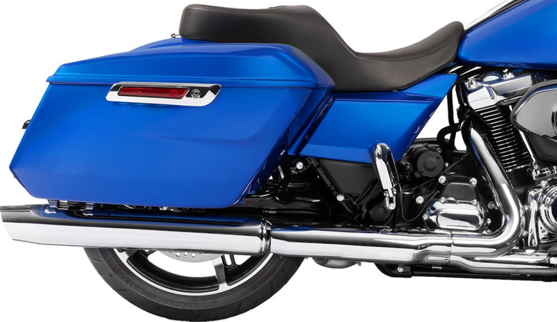 Drag Specialties Seats Freedom Touring Seat for 2023-2025 Harley-Davidson Black 2-Up Seat Leather Vinyl Each
