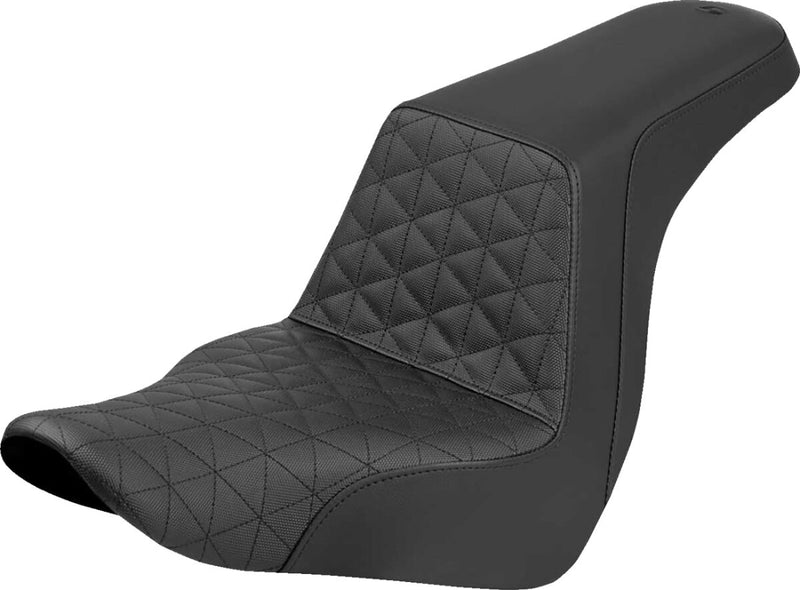 Saddlemen Step-Up Tri-Gripper Seat for 2018-2025 Harley-Davidson Black 2-Up Seat Saddlehyde™
