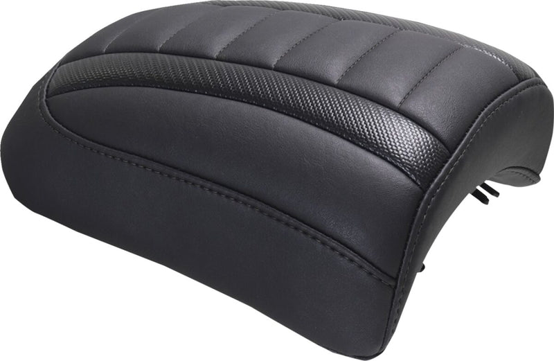 Mustang Padded Passenger Seat Cowl for 2023-2026 Harley-Davidson Black Deluxe