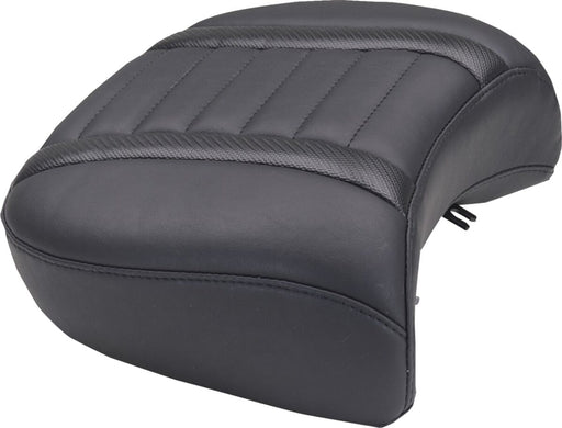 Mustang Wide Deluxe Touring Passenger Seat for 2023-2026 Harley-Davidson Black