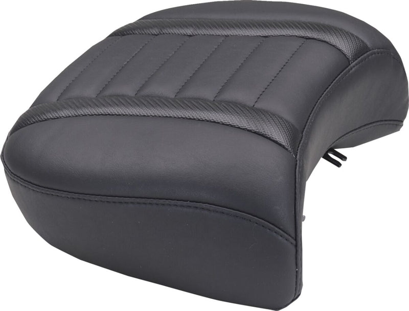 Mustang Wide Deluxe Touring Passenger Seat for 2023-2026 Harley-Davidson Black #88420