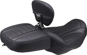 Mustang Wide Deluxe Touring Passenger Seat for 2023-2026 Harley-Davidson Black Grey Each