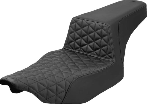 Saddlemen Step-Up Tri-Gripper Seat for 2023-2026 Harley-Davidson Black 2-Up Seat Saddlehyde™