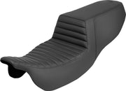 Saddlemen Step-Up Seat for 2015-2025 Harley-Davidson Black 2-Up Seat Saddlehyde™