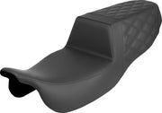 Saddlemen Step-Up Seat for 2015-2025 Harley-Davidson Black 2-Up Seat Saddlehyde™